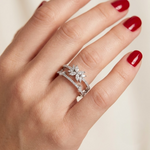 0.50 Carat Natural Diamond Statement Design Ring – 14K Gold