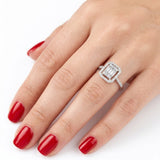 0.50 Ct. Natural Diamond Baguette Design Diamond Ring | LONDIA
