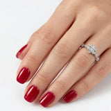 0.50 Ct. Natural Diamond Vintage Ring, 14K Gold