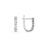 0.50 Ct Natural Diamond Designer Earrings