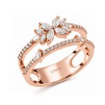 0.50 Carat Natural Diamond Statement Design Ring