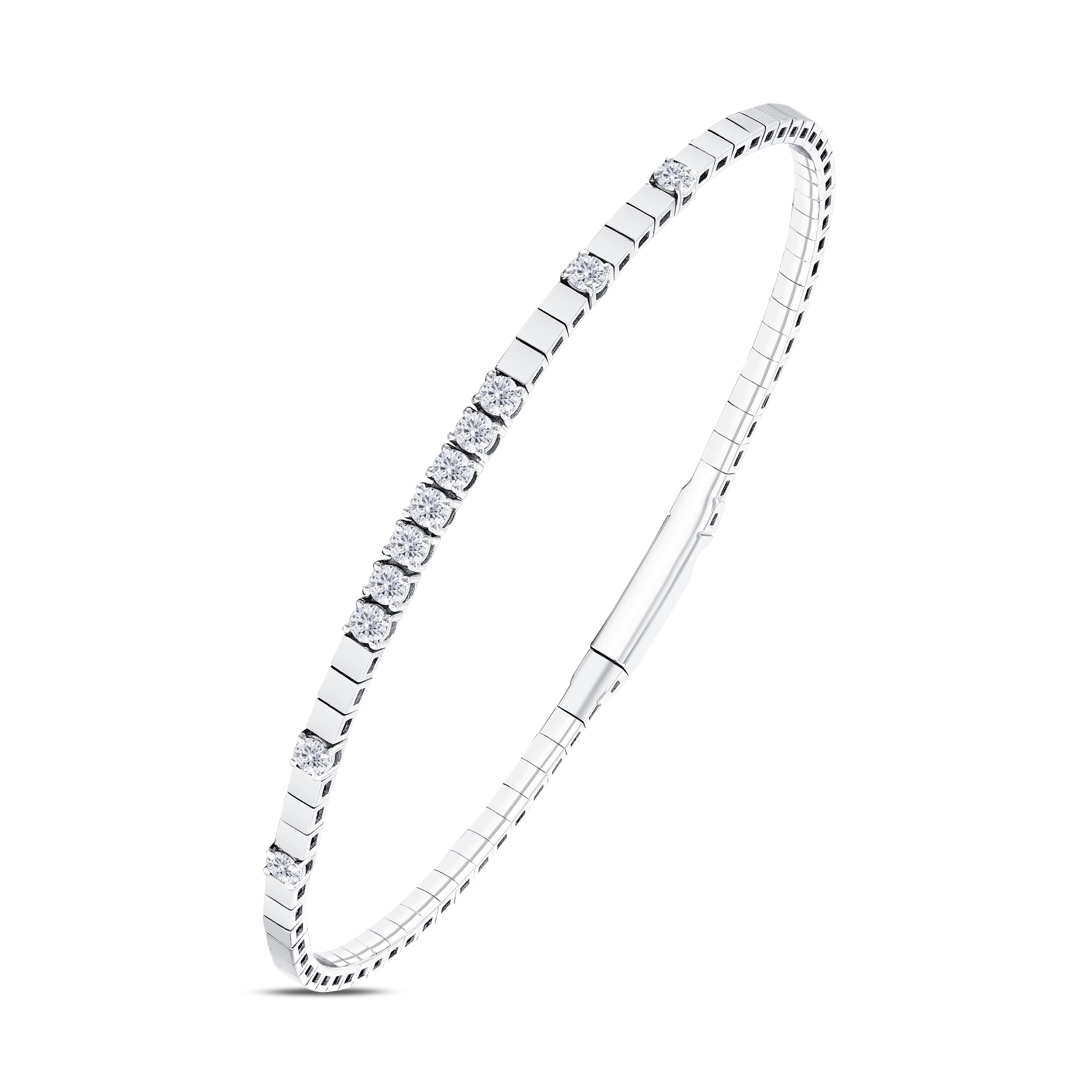 0.50 ct. Flexible Collection Diamond Bracelet 14K Gold