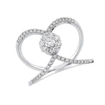 Natural Diamond Design Ring