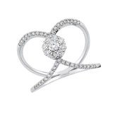 Natural Diamond Design Ring