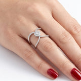Natural Diamond Design Ring