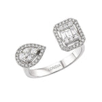 Natural Diamond Design Ring