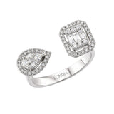 Natural Diamond Design Ring