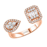 Natural Diamond Design Ring