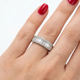 0.55 Carat Diamond Eternity Ring in 14K Solid Gold