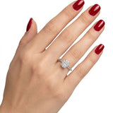 0.55 Carat Magic Oval Solitaire Ring