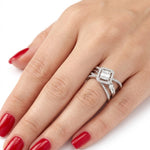 Diamond Line Design Ring