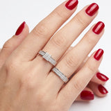 0.55 Ct. Natural Diamond Wedding Ring Set | LONDIA
