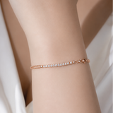 0.55 Carat Natural Diamond Classic Tennis Bracelet