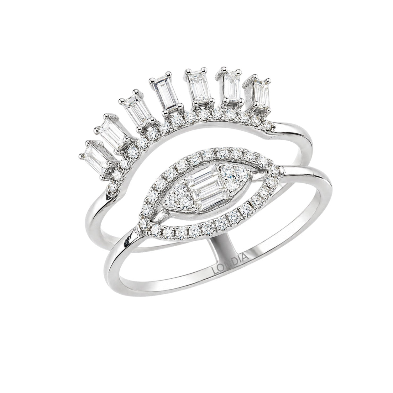 Natural Diamond Design Ring