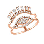 Natural Diamond Design Ring