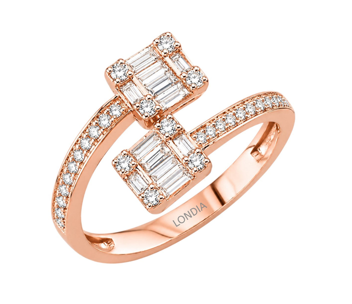 Natural Diamond Design Ring