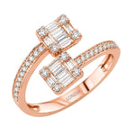 Natural Diamond Design Ring