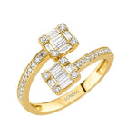 Natural Diamond Design Ring