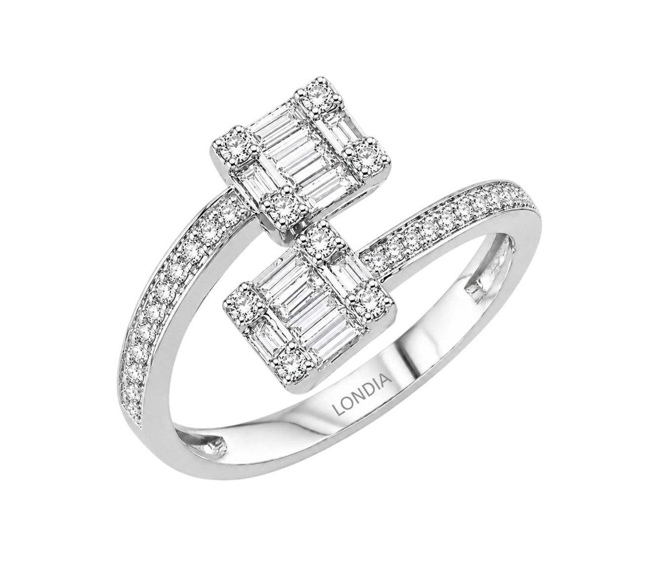 Natural Diamond Design Ring