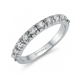 0.60 Carat Diamond Half Eternity Ring in 14K Gold