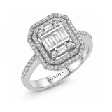 0.60 Carat Natural Diamond Baguette Design Diamond Ring | LONDIA