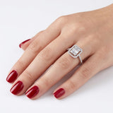 0.60 Carat Natural Diamond Baguette Design Diamond Ring | LONDIA