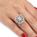0.60 Carat Natural Diamond Baguette Design Diamond Ring | LONDIA