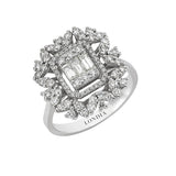 0.60 Carat Natural Diamond Baguette Design Diamond Ring | LONDIA
