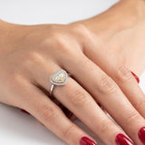 0.60 Carat Natural Diamond Heart Design Ring | LONDIA