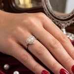 0.60 Carat Natural Diamond Heart Design Ring | LONDIA