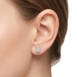 0.60 Ct. Magic Oval Earrings