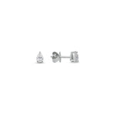 Natural Diamond Pear Necklace & Earrings Set