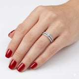 0.60 Ct. Natural Diamond Wedding Ring Set | LONDIA