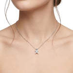0.60 Ct Natural Diamond LONDIA Butterfly Design Solitaire Set in 14K Gold