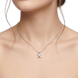 0.60 Ct Natural Diamond LONDIA Butterfly Design Solitaire Set in 14K Gold