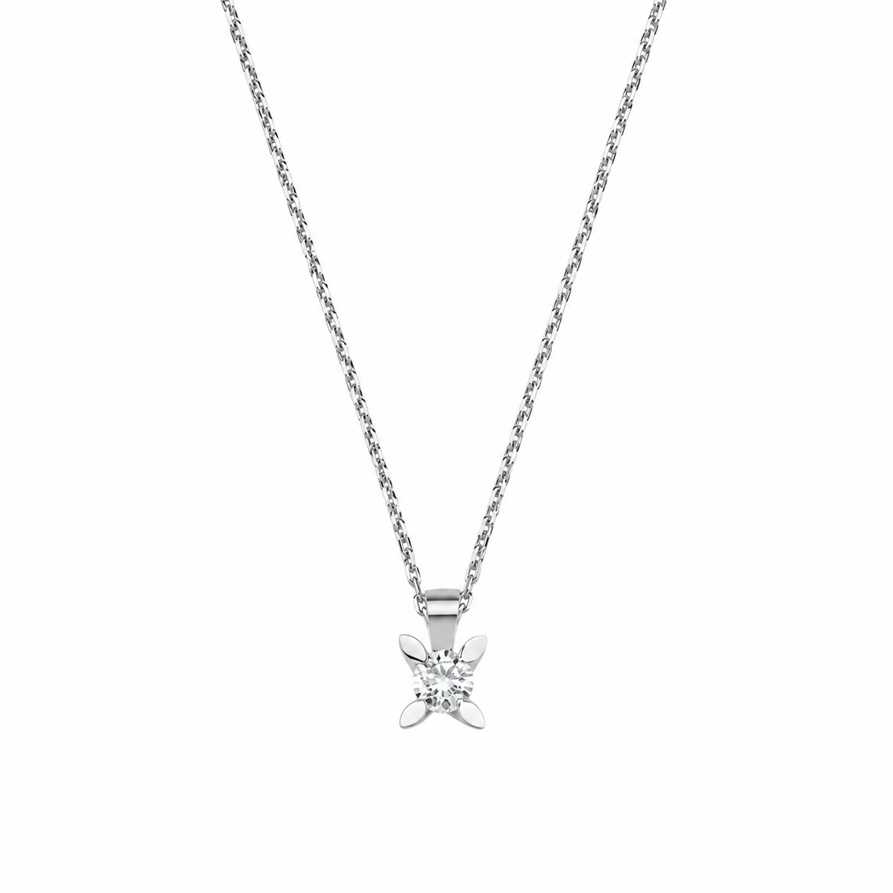 0.60 Ct Natural Diamond LONDIA Butterfly Design Solitaire Set in 14K Gold