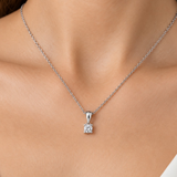 0.60 Ct. F Color Natural Diamond Valentine Solitaire Set