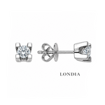 0.60 Ct. F Color Natural Diamond Valentine Solitaire Set