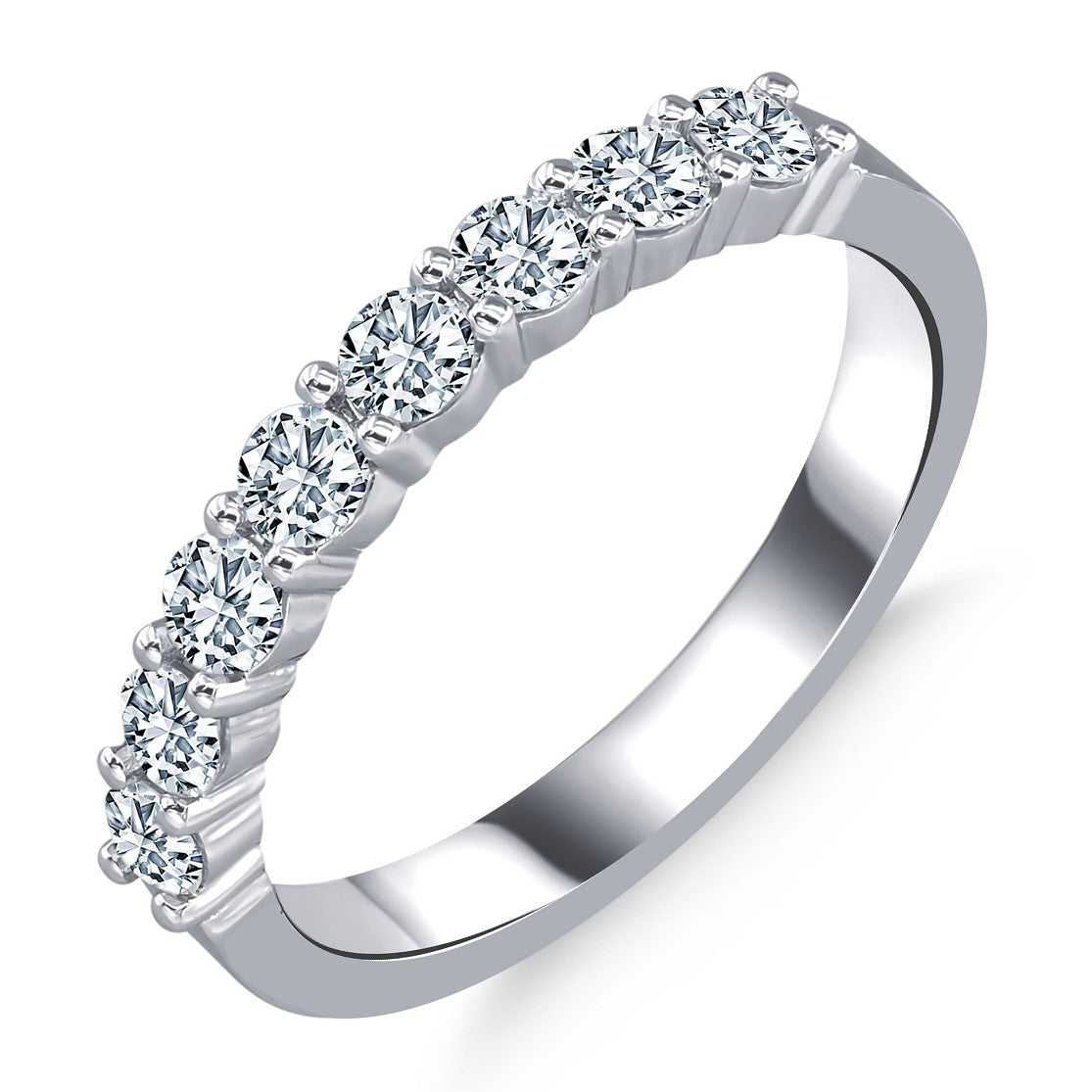 0.60 ct. Diamond Eterna Design Band Ring in 14K Fine Gold