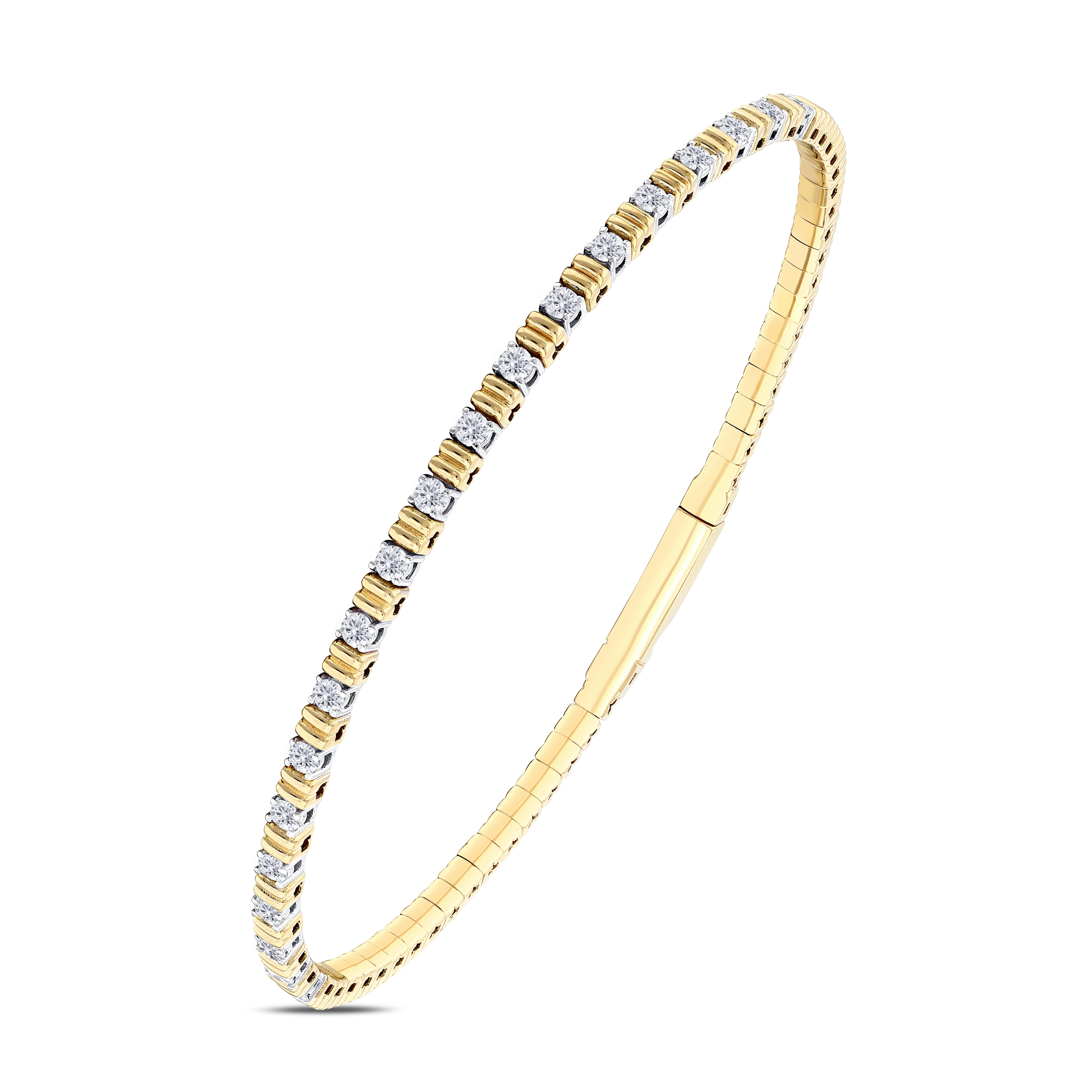 0.60 ct. Flexible Collection Diamond Bracelet 14K Gold