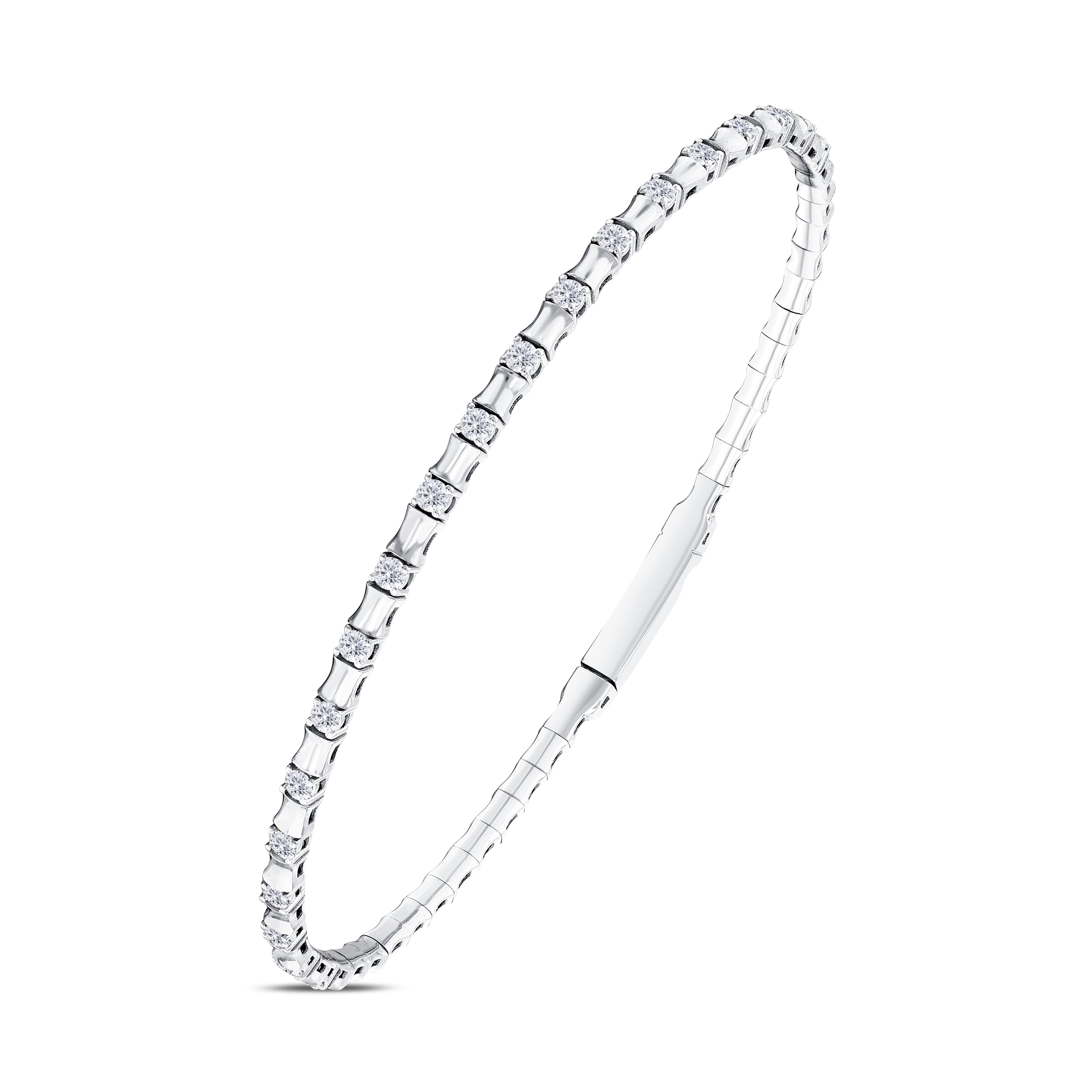 0.60 ct. Flexible Collection Diamond Bracelet 14K Gold