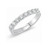 0.65 Carat Diamond Half Eternity Ring in 14K Gold