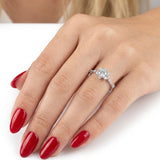 0.65 Carat Lotus Solitaire Ring