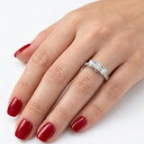 0.65 Carat Natural Round Cut Diamond Vintage Design Ring, 14K Gold