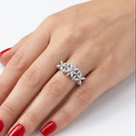 Natural Diamond Statement Design Ring 