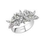 Natural Diamond Statement Design Ring 