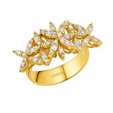 Natural Diamond Statement Design Ring 