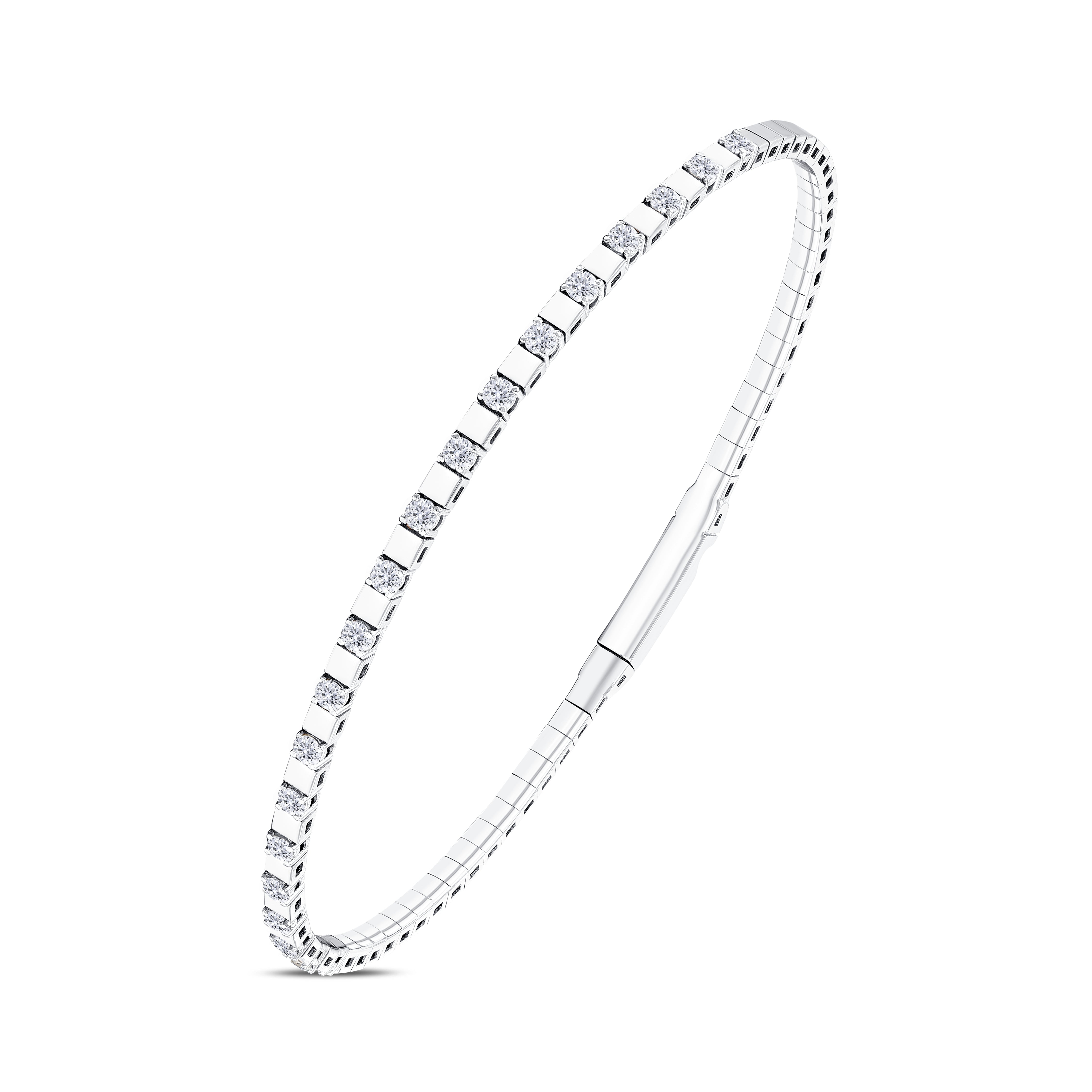 0.65 ct. Flexible Collection Diamond Bracelet 14K Gold