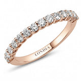 0.70 Carat Diamond Half Eternity Ring in 14K Gold