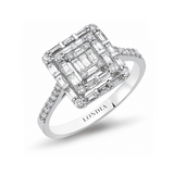 0.70 Carat Natural Diamond Baguette Design Diamond Ring | LONDIA